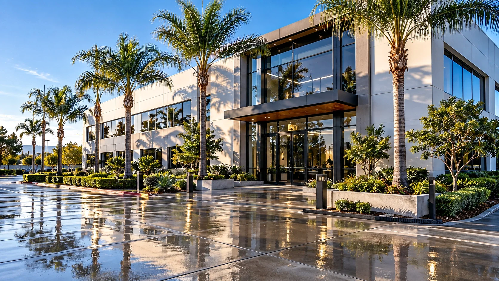 Modern commercial office property